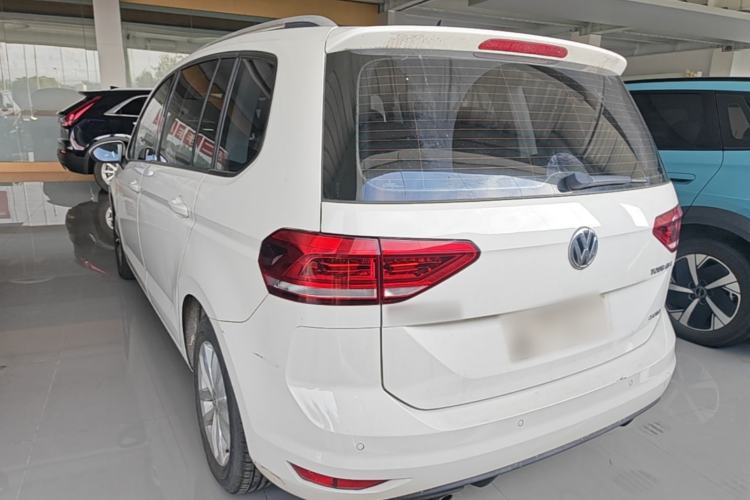 Used Volkswagen Touran 2018 Volkswagen Touran L 280TSI DSG Comfort Edition 7 Seats China V Emission Standard Rear Left 45 Deg