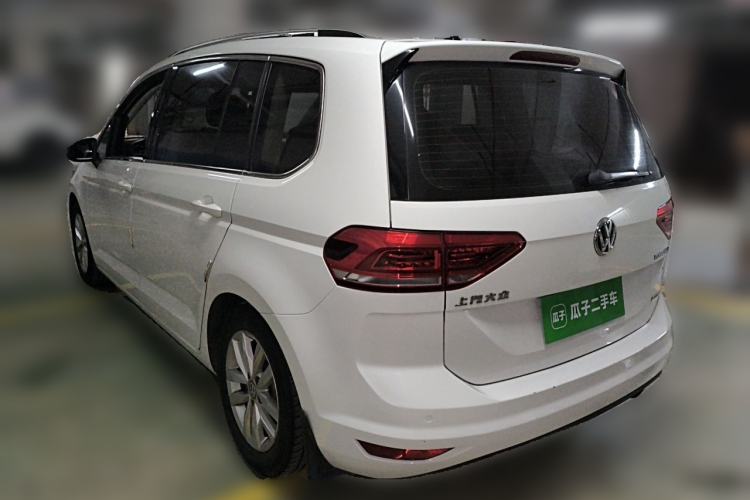 Used Volkswagen Touran 2018 Volkswagen Touran L 280TSI DSG Comfort Edition 7 Seats China V Emission Standard Rear Left 45 Deg