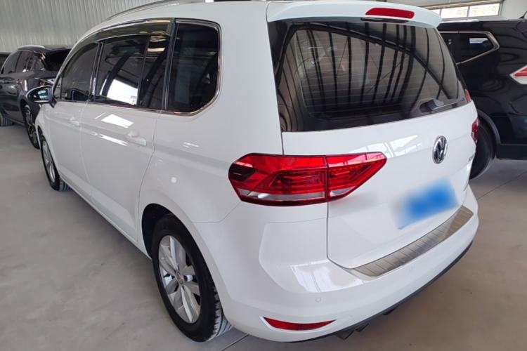 Used Volkswagen Touran 2018 Volkswagen Touran L 280TSI DSG Comfort Edition 7 Seats China V Emission Standard Rear Left 45 Deg
