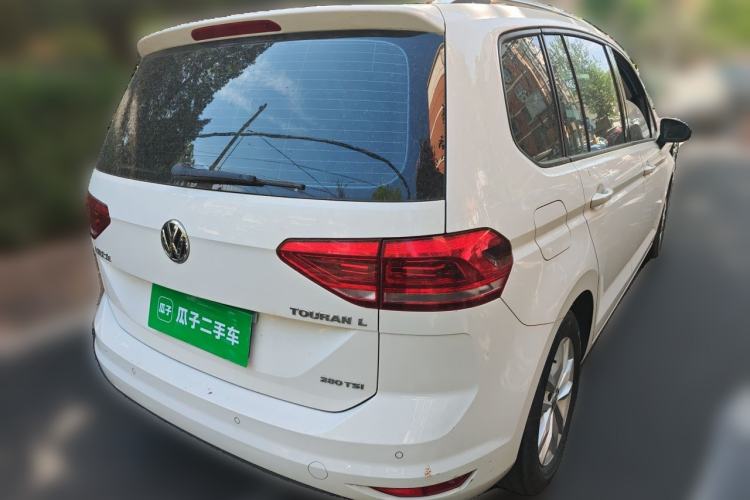 Used Volkswagen Touran 2018 Volkswagen Touran L 280TSI DSG Comfort Edition 7 Seats China V Emission Standard Rear Right 45 Deg