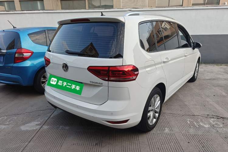Used Volkswagen Touran 2018 Volkswagen Touran L 280TSI DSG Comfort Edition 7 Seats China V Emission Standard Rear Right 45 Deg