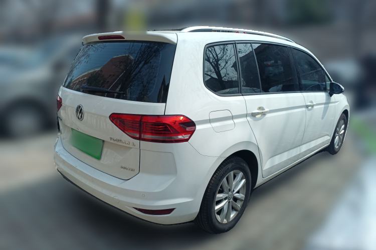 Used Volkswagen Touran 2018 Volkswagen Touran L 280TSI DSG Comfort Edition 7 Seats China V Emission Standard Rear Right 45 Deg