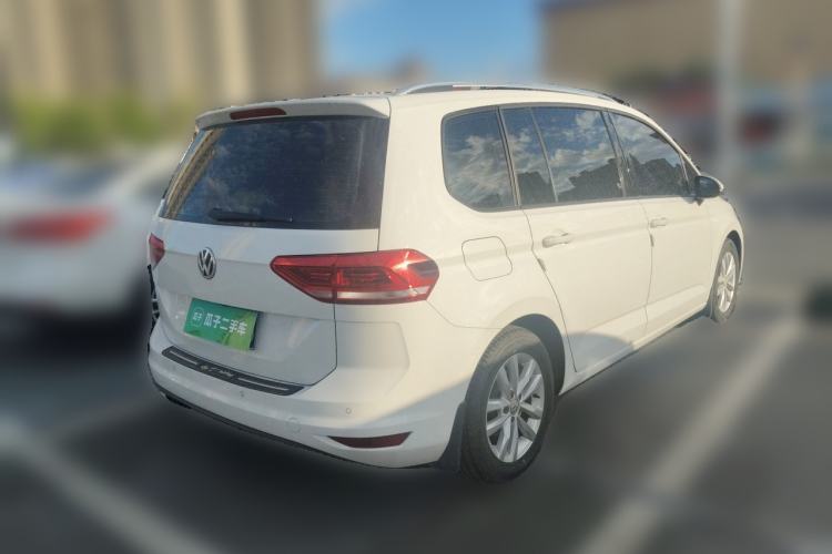 Used Volkswagen Touran 2018 Volkswagen Touran L 280TSI DSG Comfort Edition 7 Seats China V Emission Standard Rear Right 45 Deg