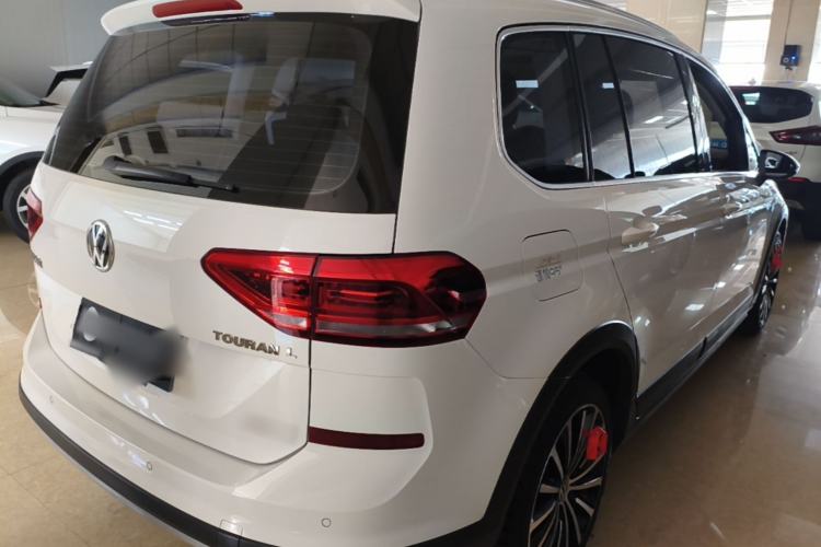 Used Volkswagen Touran 2018 Volkswagen Touran L 280TSI DSG Boundary Edition 6-Seater China V Emission Standard Rear Right 45 Deg