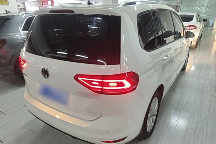 Used Volkswagen Touran 2018 Volkswagen Touran L 280TSI DSG Comfort Edition 7 Seats China V Emission Standard Rear Right 45 Deg
