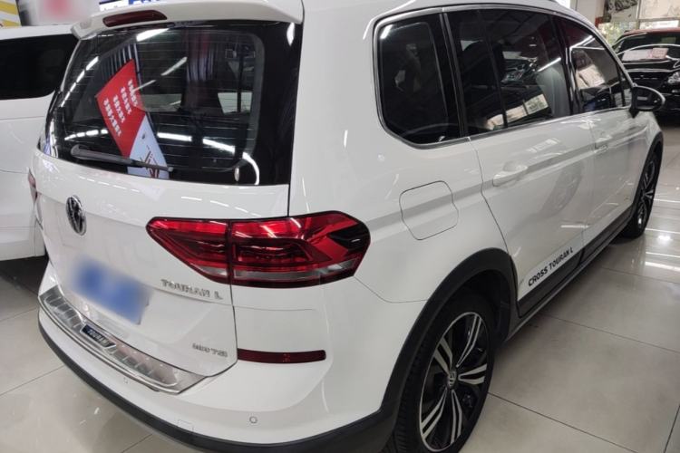 Used Volkswagen Touran 2018 Volkswagen Touran L 280TSI DSG Boundary Edition 6-Seater China VI Standard Rear Right 45 Deg