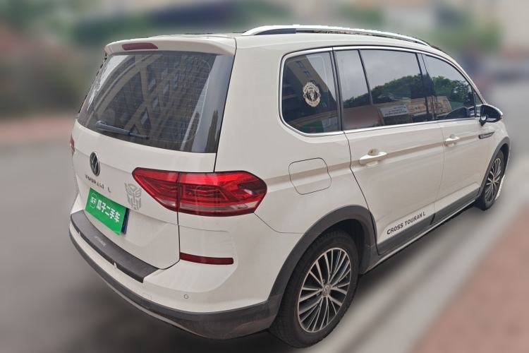 Used Volkswagen Touran 2018 Volkswagen Touran L 280TSI DSG Boundary Edition 7 Seats China V Emission Standard Rear Right 45 Deg