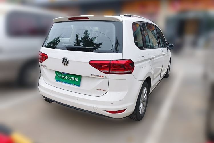 Used Volkswagen Touran 2018 Volkswagen Touran L 280TSI DSG Comfort Edition 7 Seats China V Emission Standard Rear Right 45 Deg