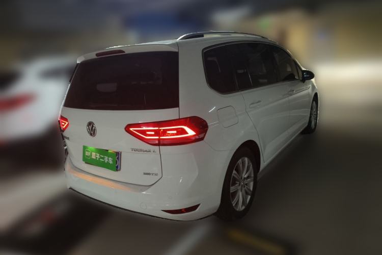 Used Volkswagen Touran 2018 Volkswagen Touran L 280TSI DSG Comfort Edition 7 Seats China V Emission Standard Rear Right 45 Deg