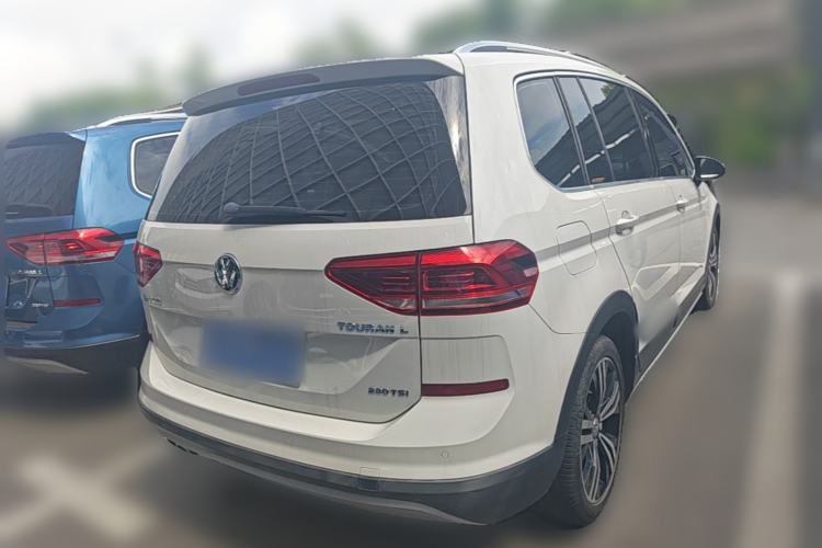 Used Volkswagen Touran 2018 Volkswagen Touran L 280TSI DSG Boundary Edition 6-Seater China VI Standard Rear Right 45 Deg