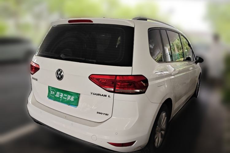Used Volkswagen Touran 2018 Volkswagen Touran L 280TSI DSG Comfort Edition 7 Seats China V Emission Standard Rear Right 45 Deg