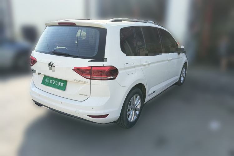 Used Volkswagen Touran 2018 Volkswagen Touran L 280TSI DSG Comfort Edition 7 Seats China V Emission Standard Rear Right 45 Deg