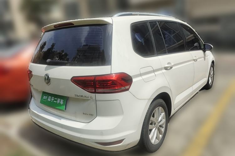 Used Volkswagen Touran 2018 Volkswagen Touran L 280TSI DSG Comfort Edition 7 Seats China V Emission Standard Rear Right 45 Deg