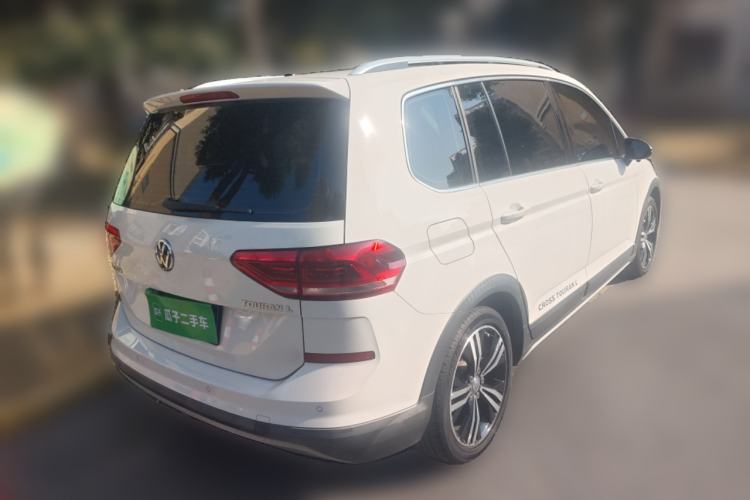 Used Volkswagen Touran 2018 Volkswagen Touran L 280TSI DSG Boundary Edition 7 Seats China V Emission Standard Rear Right 45 Deg