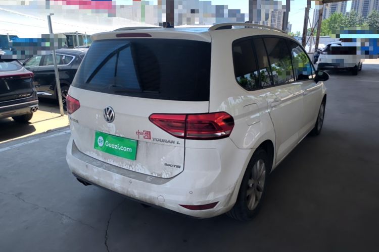 Used Volkswagen Touran 2018 Volkswagen Touran L 280TSI DSG Comfort Edition 7 Seats China VI Standard Rear Right 45 Deg
