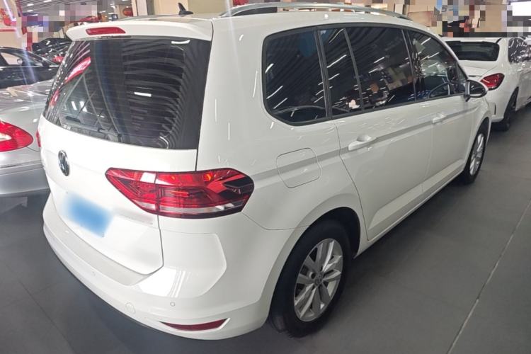Used Volkswagen Touran 2018 Volkswagen Touran L 280TSI DSG Comfort Edition 7 Seats China V Emission Standard Rear Right 45 Deg