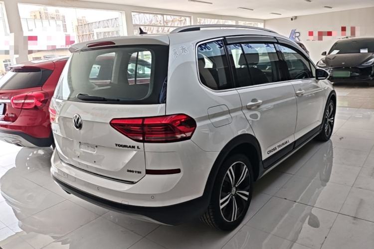 Used Volkswagen Touran 2018 Volkswagen Touran L 280TSI DSG Boundary Luxury Edition 7 Seats China V Emission Standard Rear Right 45 Deg