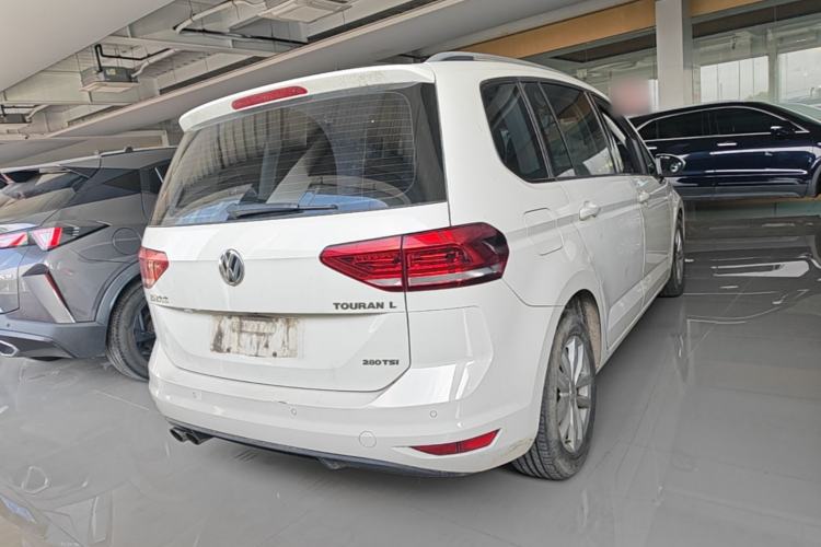 Used Volkswagen Touran 2018 Volkswagen Touran L 280TSI DSG Comfort Edition 7 Seats China V Emission Standard Rear Right 45 Deg