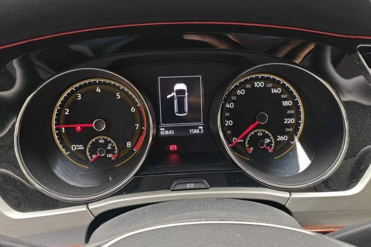 Used Volkswagen Touran 2021 Touran L 280TSI DSG Comfort Edition 7 Seats Instrument Cluster