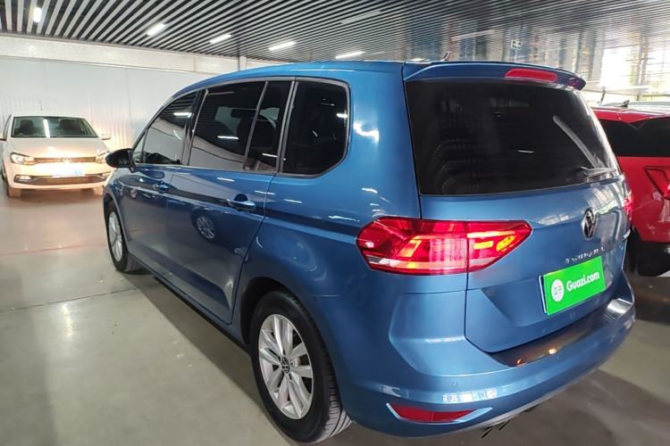 Used Volkswagen Touran 2021 Volkswagen Touran L 280TSI DSG Style Edition 7 Seats Rear Left 45 Deg