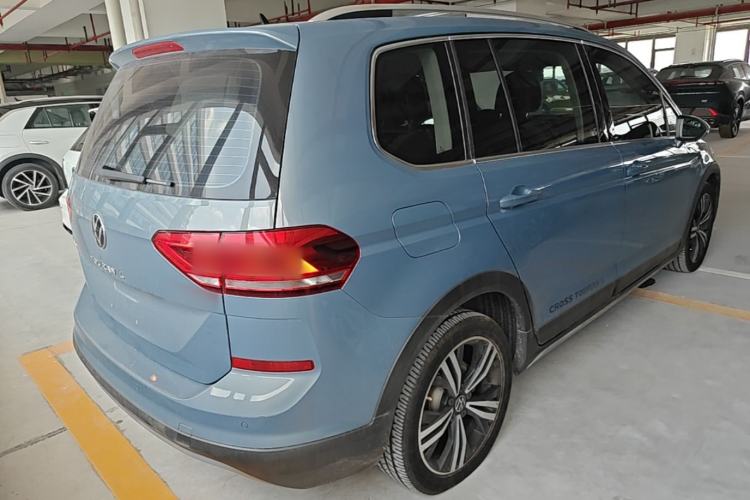 Used Volkswagen Touran 2021 Tiguan L 280TSI DSG Boundary Edition 6-Seater Rear Right 45 Deg