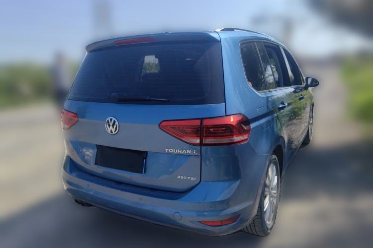 Used Volkswagen Touran 2021 Touran L 280TSI DSG Comfort Edition 7 Seats Rear Right 45 Deg