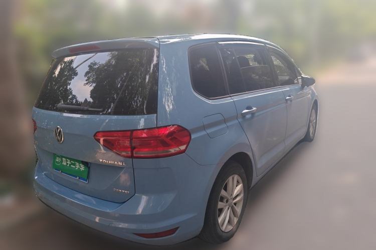 Used Volkswagen Touran 2021 Volkswagen Touran L 280TSI DSG Style Edition 7 Seats Rear Right 45 Deg