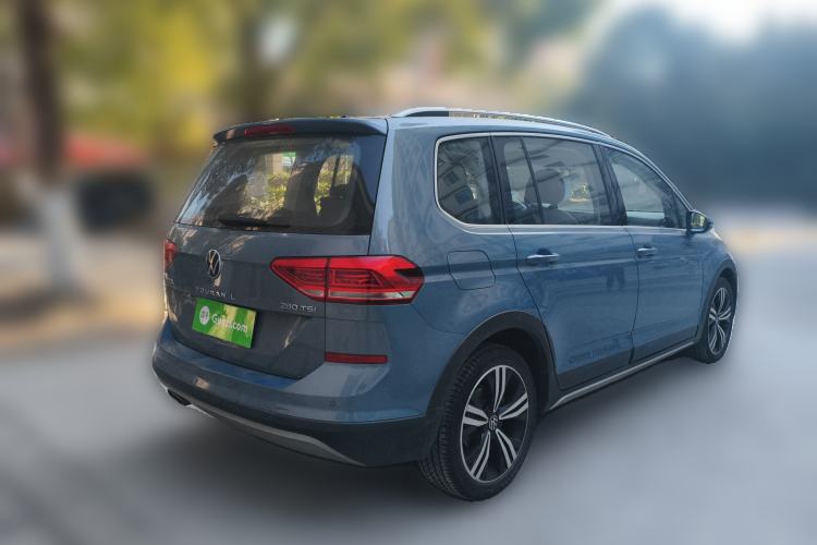 Used Volkswagen Touran 2021 Tiguan L 280TSI DSG Boundary Edition 6-Seater Rear Right 45 Deg