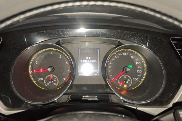 Used Volkswagen Touran 2021 Touran L 280TSI DSG Comfort Edition 7 Seats Instrument Cluster