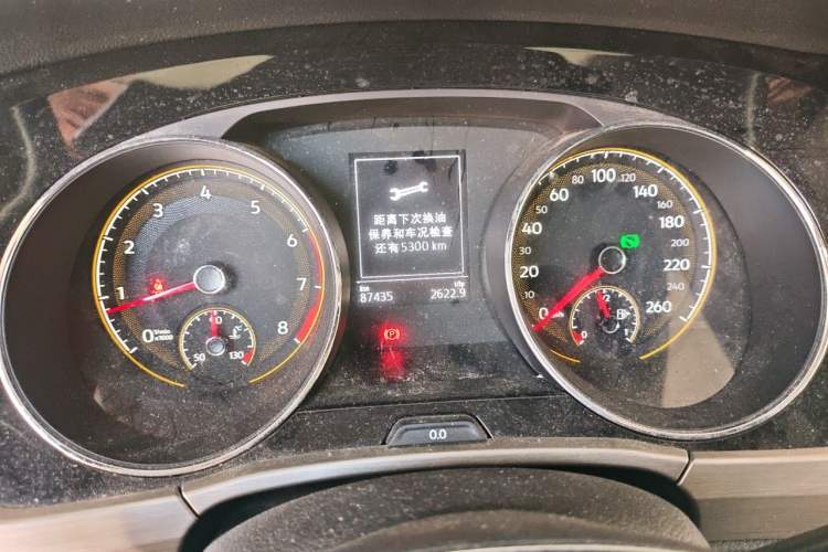 Used Volkswagen Touran 2021 Volkswagen Touran L 280TSI DSG Boundary Edition 7-Seater Instrument Cluster