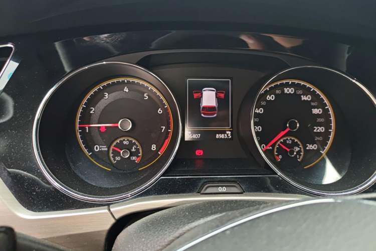 Used Volkswagen Touran 2021 Tiguan L 280TSI DSG Boundary-Pushing Luxury Edition 6 Seats Instrument Cluster