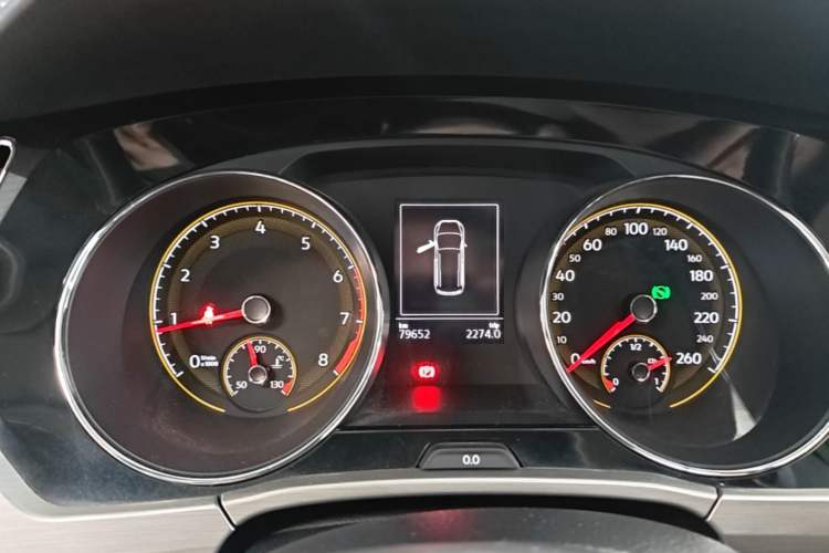 Used Volkswagen Touran 2021 Volkswagen Touran L 280TSI DSG Boundary Edition 7-Seater Instrument Cluster