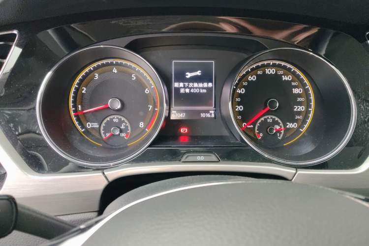 Used Volkswagen Touran 2021 Touran L 280TSI DSG Comfort Edition 7 Seats Odometer Close Up