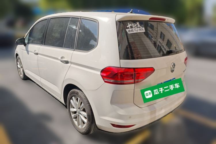 Used Volkswagen Touran 2021 Volkswagen Touran L 280TSI DSG Style Edition 7 Seats Rear Left 45 Deg