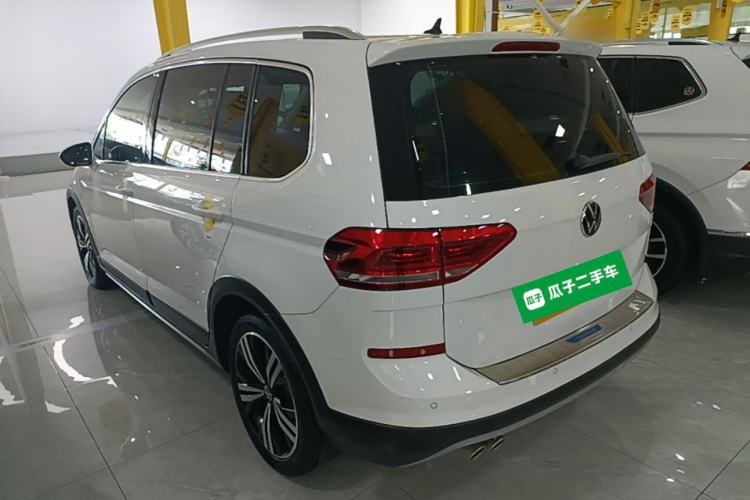 Used Volkswagen Touran 2021 Tiguan L 280TSI DSG Boundary Edition 6-Seater Rear Left 45 Deg