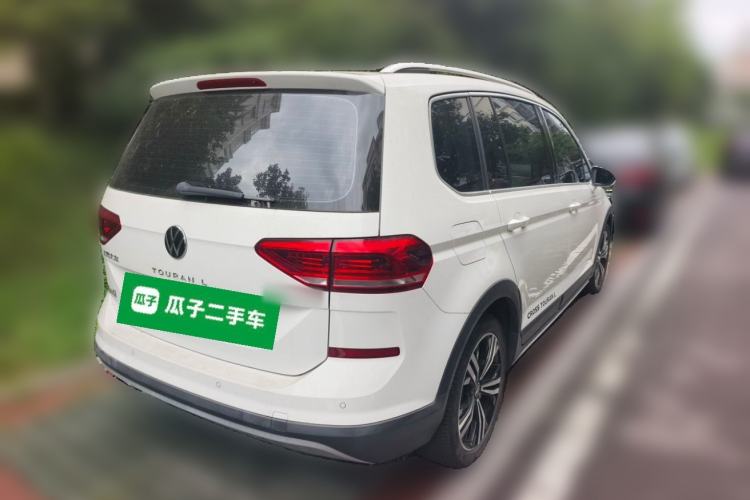 Used Volkswagen Touran 2021 Tiguan L 280TSI DSG Boundary Edition 6-Seater Rear Right 45 Deg