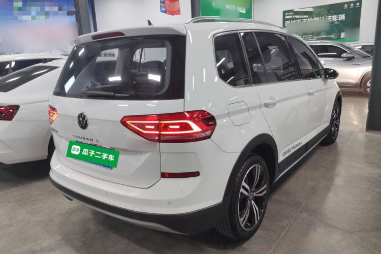 Used Volkswagen Touran 2021 Tiguan L 280TSI DSG Boundary Edition 6-Seater Rear Right 45 Deg