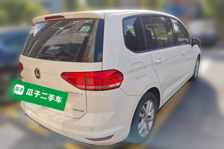 Used Volkswagen Touran 2021 Volkswagen Touran L 280TSI DSG Style Edition 7 Seats Rear Right 45 Deg