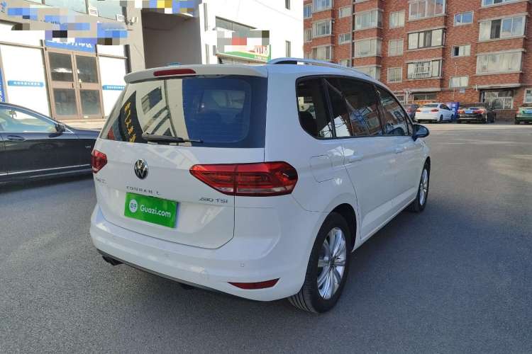 Used Volkswagen Touran 2021 Touran L 280TSI DSG Comfort Edition 7 Seats Rear Right 45 Deg