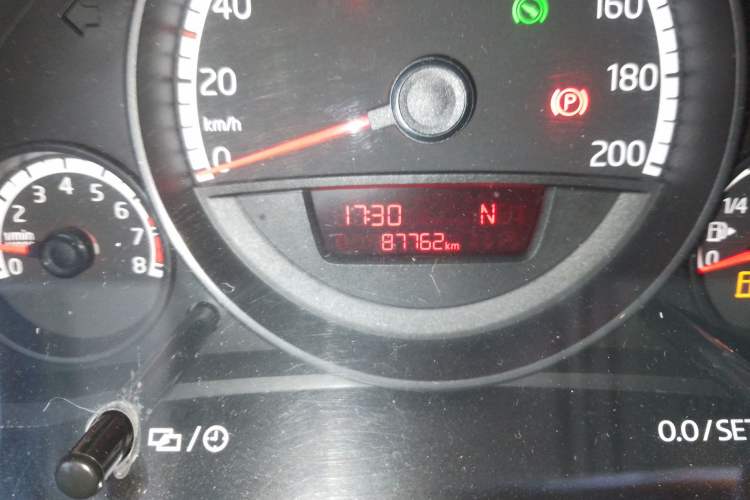 Used Volkswagen up! 2015 1.0L move up! Odometer Close Up