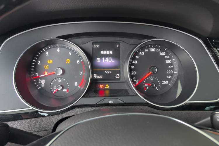 Used Volkswagen Variant 2016 280TSI Two-Wheel-Drive Comfort Edition Instrument Cluster