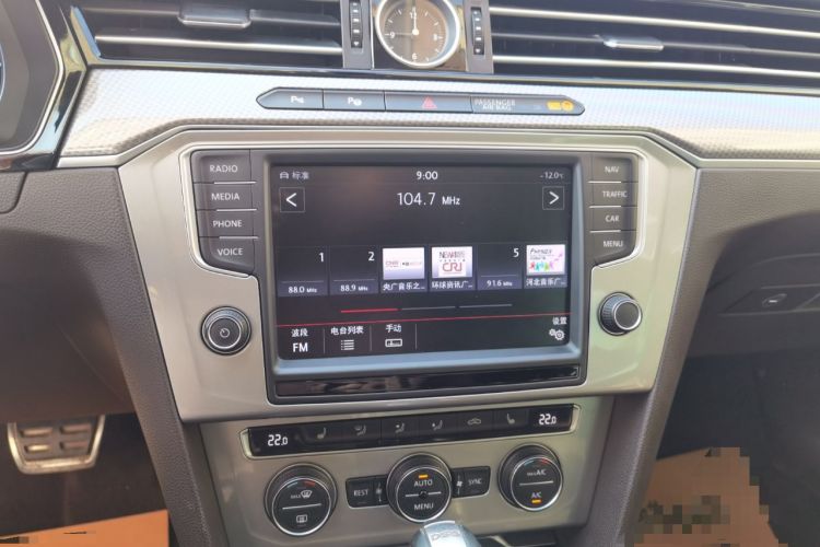 Used Volkswagen Variant 2016 380TSI Four-Wheel Drive Longitudinal Version Audio And AC Panel