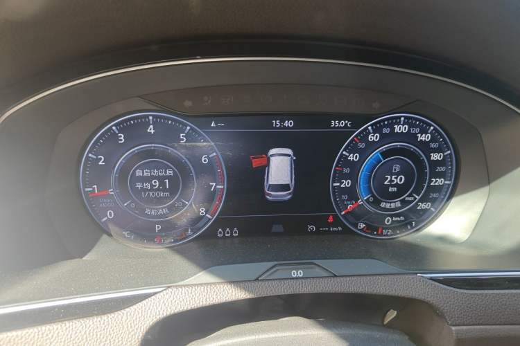 Used Volkswagen Variant 2016 380TSI Four-Wheel Drive Longitudinal Version Instrument Cluster