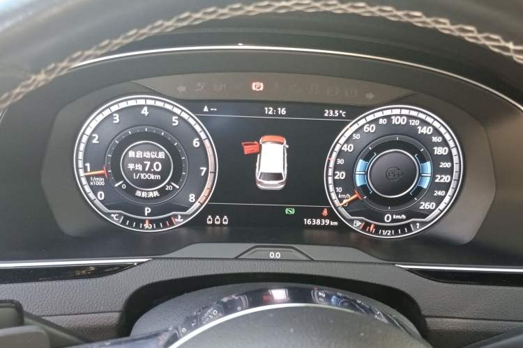 Used Volkswagen Variant 2016 380TSI Two-Wheel Drive R-Line Version Instrument Cluster