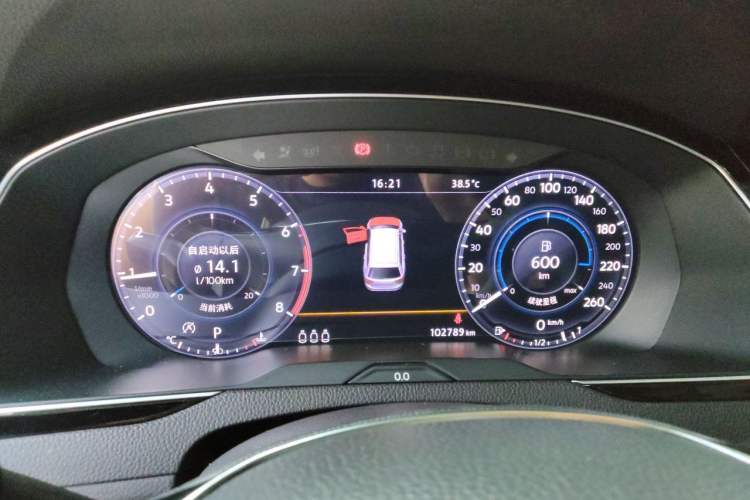 Used Volkswagen Variant 2017 380TSI Two-Wheel Drive Comfort Edition Instrument Cluster