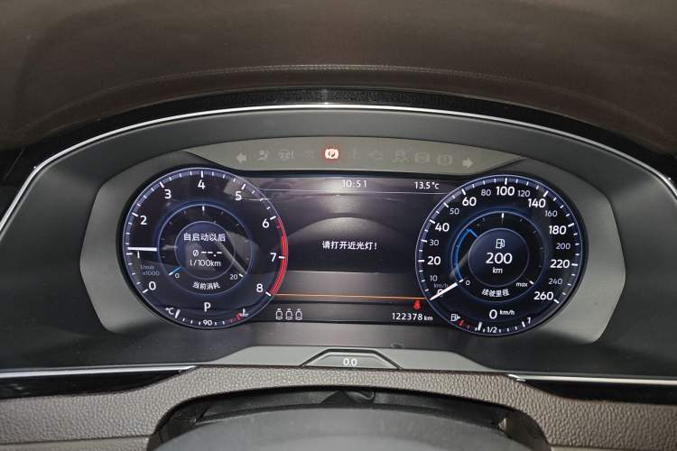 Used Volkswagen Variant 2017 380TSI Two-Wheel Drive Comfort Edition Instrument Cluster