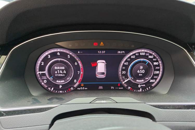 Used Volkswagen Variant 2017 380TSI Four-Wheel Drive Longitudinal Version Instrument Cluster