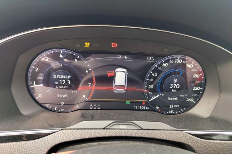 Used Volkswagen Variant 2017 380TSI Two-Wheel Drive Comfort Edition Instrument Cluster
