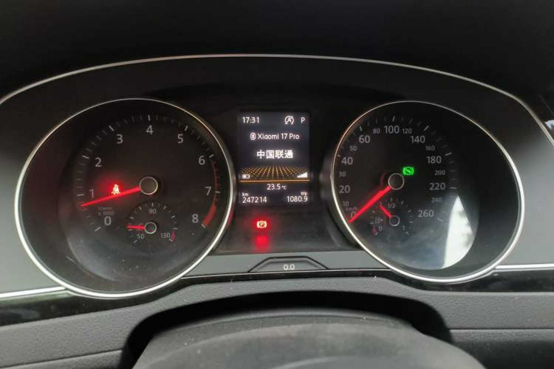 Used Volkswagen Variant 2017 380TSI Two-Wheel Drive Comfort Edition Instrument Cluster