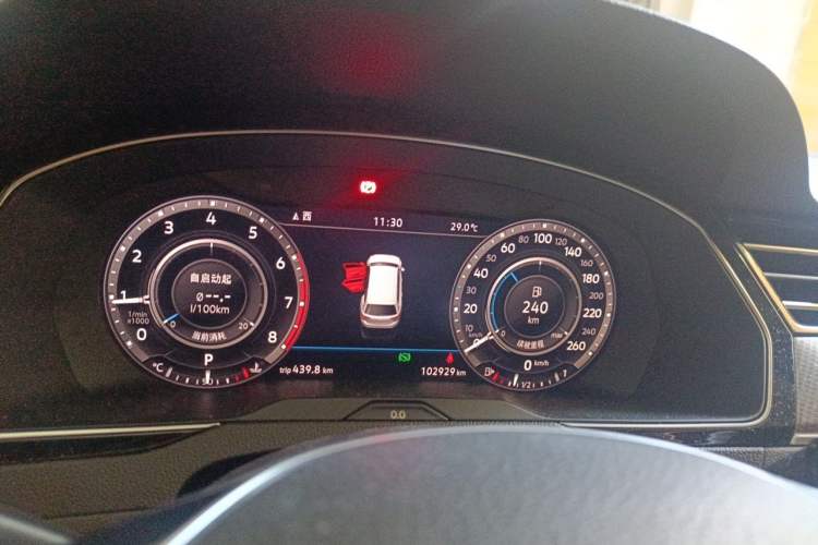 Used Volkswagen Variant 2017 380TSI Four-Wheel Drive Longitudinal Version Instrument Cluster